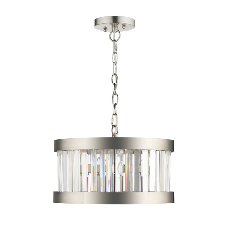 Canora Grey Trommel-Pendelleuchte 3-flammig Brock | Wayfair.de